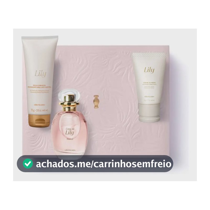 Presente Feminino Lily Soleil O Boticário