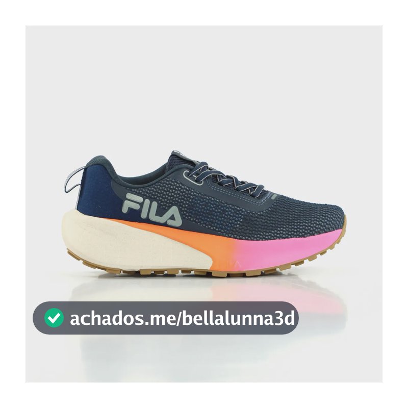 Tênis Fila Skywind Feminino Corrida Trail Running Ultrafoam Azul 38 Br