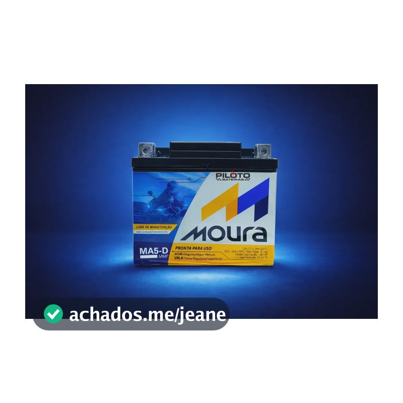 Moura Moto 5ah Titan/biz/bros/fazer/xre 125 150