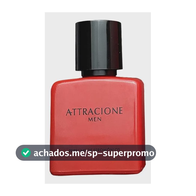 Attracione Men perfume Masculino Com Feromônios Ativados 25 mL