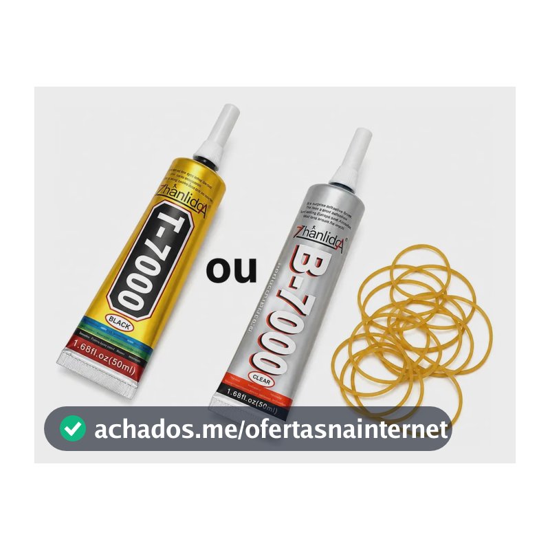 Cola 15ml B7000 Ou T7000 Tela Celular Multiuso Manutenção B7000 Transparente