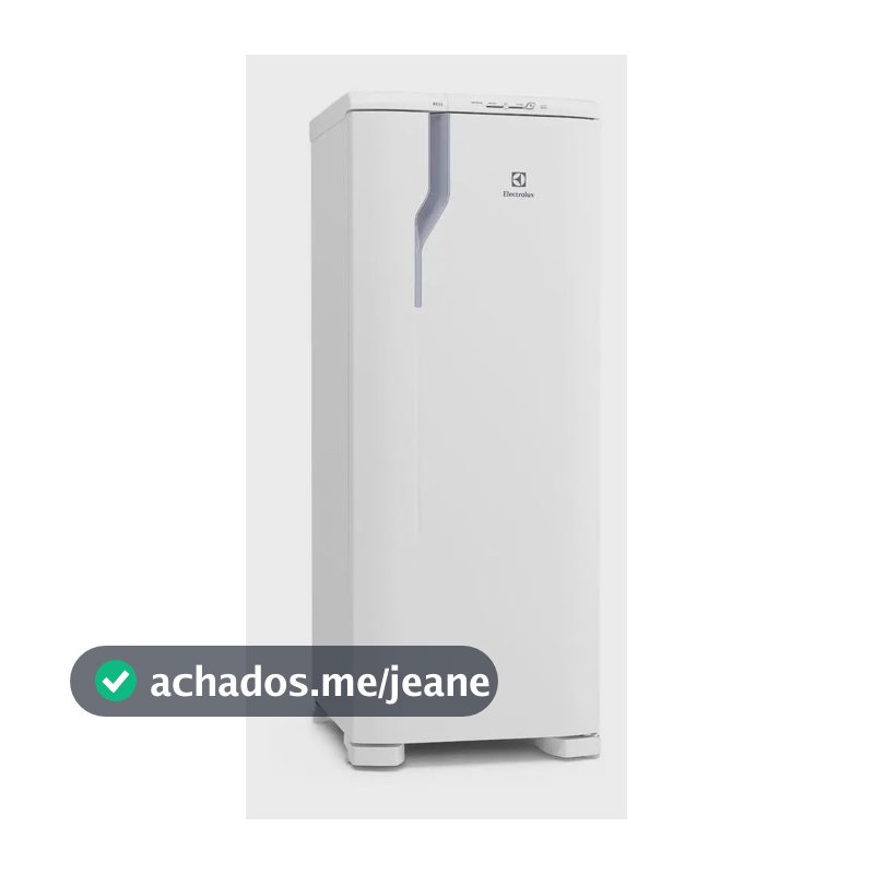 Geladeira Electrolux Cycle Defrost 240L Degelo Prático Uma Porta Branca RE31 127v