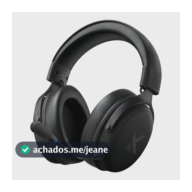 Fone De Ouvido Mchose V9 Pro Headset Gamer Wireless Sem Fio Preto