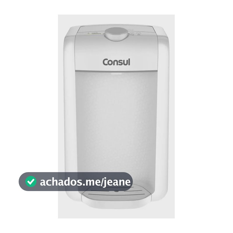 Purificador de Água Natural Compacto Consul com Filtragem Classe A Branco CPC31ABONA