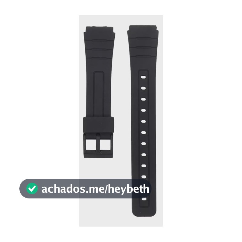 Pulseira Para Relógio Casio F-91w F-94w F-105wf-106w+pinos