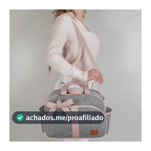 Bolsa Maternidade Com Laço Impermeável Bebê Menino Menina