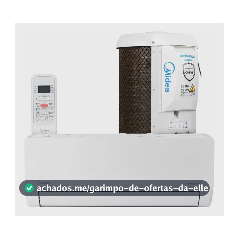 Ar-condicionado Split 12000 Btus Inverter Lite Conectado Fri Branco 220v
