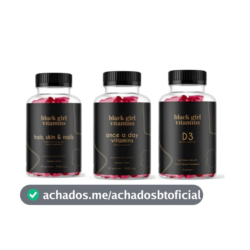 Bundle Black Girl Vitamins Look Good Feel Good
