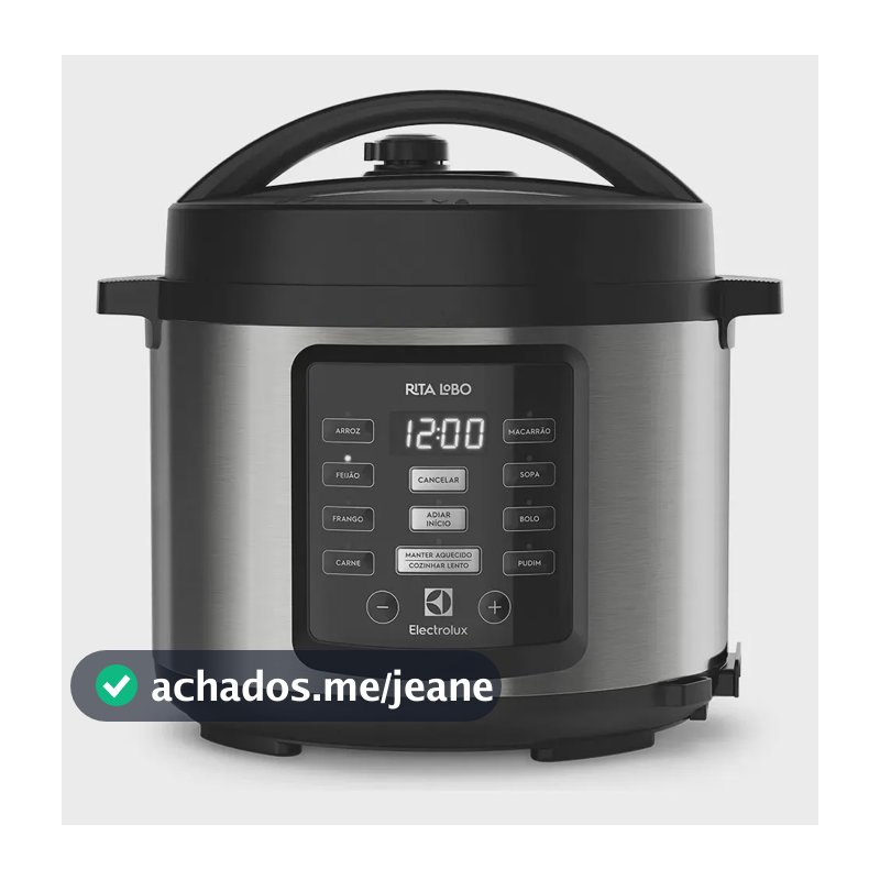 Panela de Pressão Elétrica Electrolux 5L Experience por Rita Lobo PCC15
