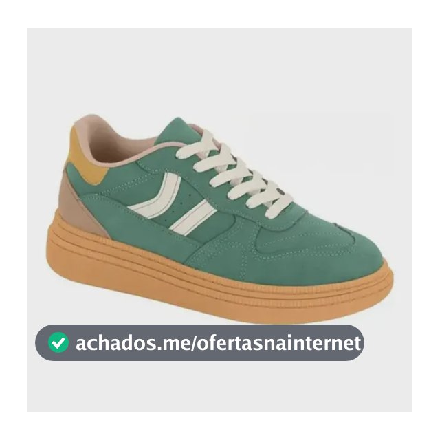 Tênis Feminino Nobuck Casual Conforto Moleca Original