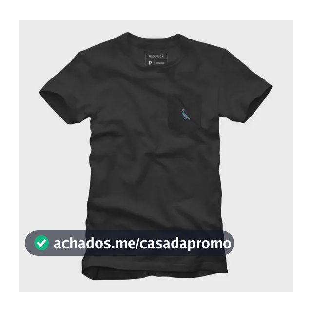 Camiseta Bolso Cb Pica-pau Xadrez Reserva