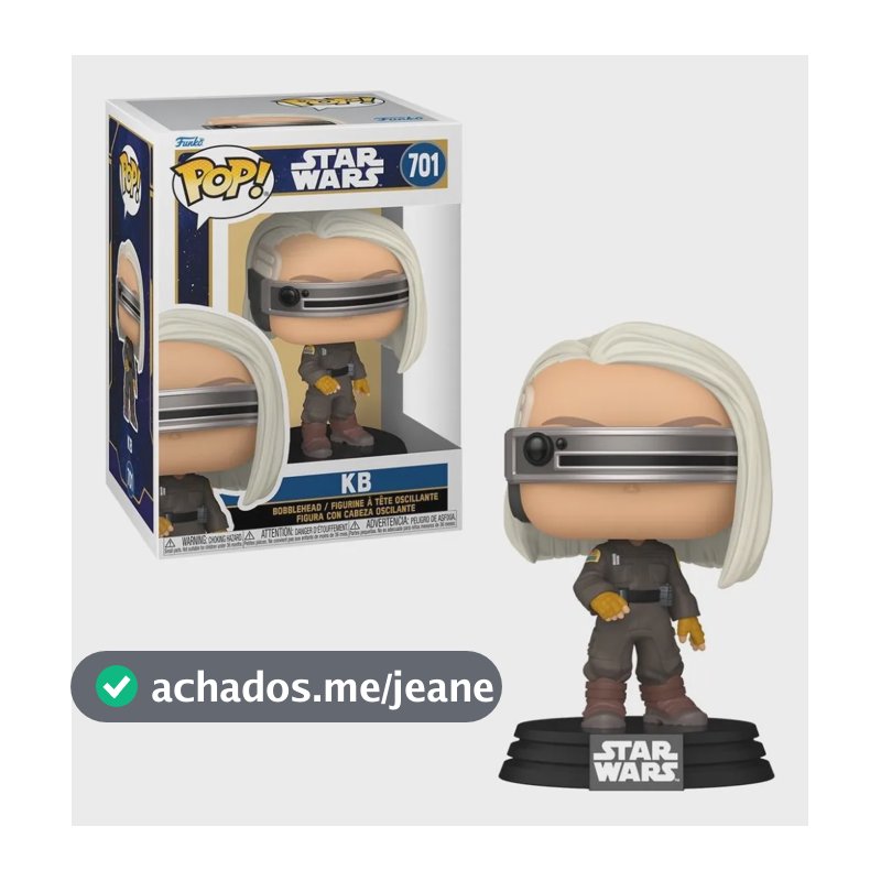 Boneco Funko Pop! Star Wars Skeleton Crew - Kb