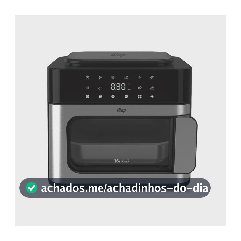 Air fryer Oven 16L Wap Multi-Comb Digital WAFC16 Painel Touch 220V