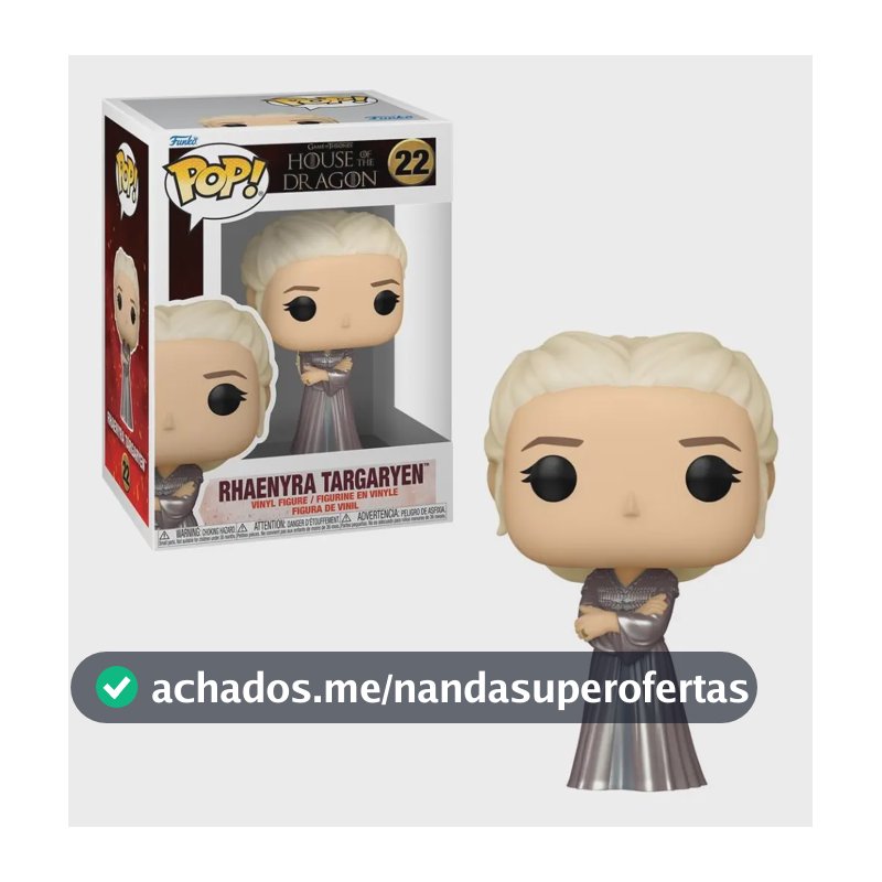 Boneco Funko Pop! A Casa Do Dragão - Rhaenyra Targaryen