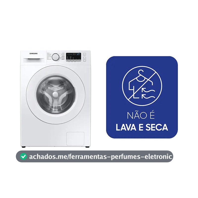 Lavadora Digital Inverter Samsung Ww11t Branca 11kg Cor Branco