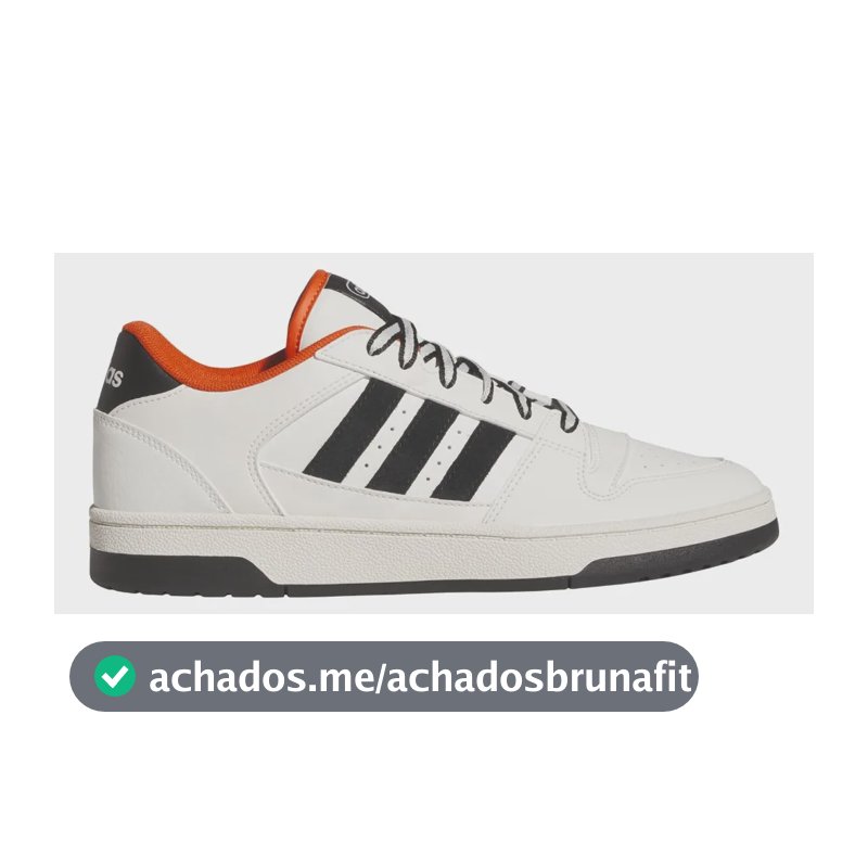 Tênis Masculino Break Start adidas Branco Liso 42 Br