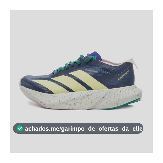 Tênis Feminino Adizero Drive Rc adidas Azul Liso 39 Br