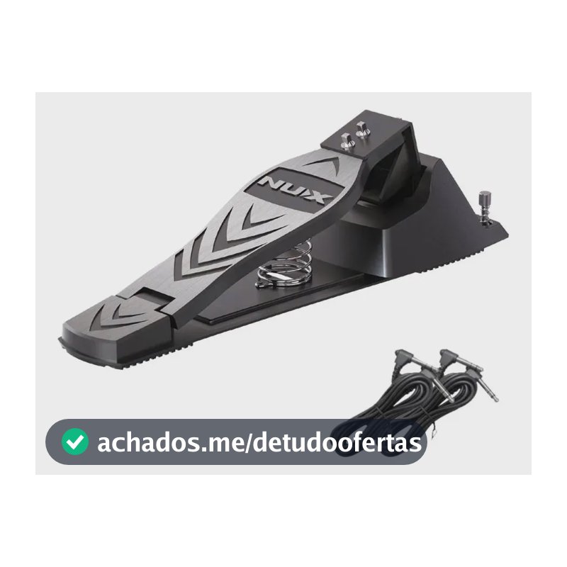 Pedal Chimbal Eletrônico Nux Dp2000hihatexp Sample Pad