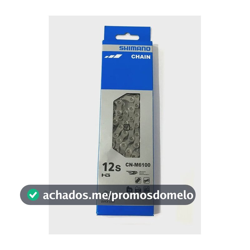 Corrente Shimano Deore Cn-m6100 126 Links 12v C/ Quick Link