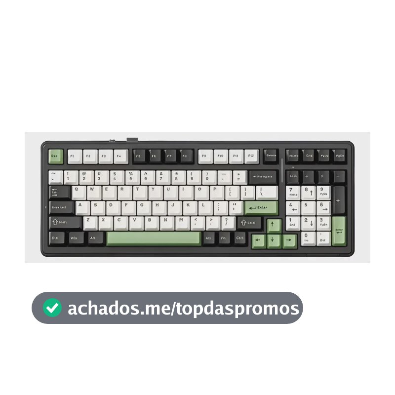 Teclado Mecânico Aula F99 Bluetooth 5.0/2.4ghz Hot Swap Cor De Teclado Preto Idioma Inglês Internacional