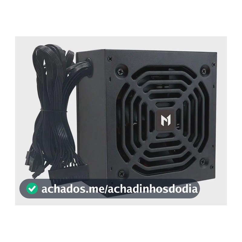 Fonte Mach1 Steady 750w 80 Plus Bronze Pfc Ativo Preto