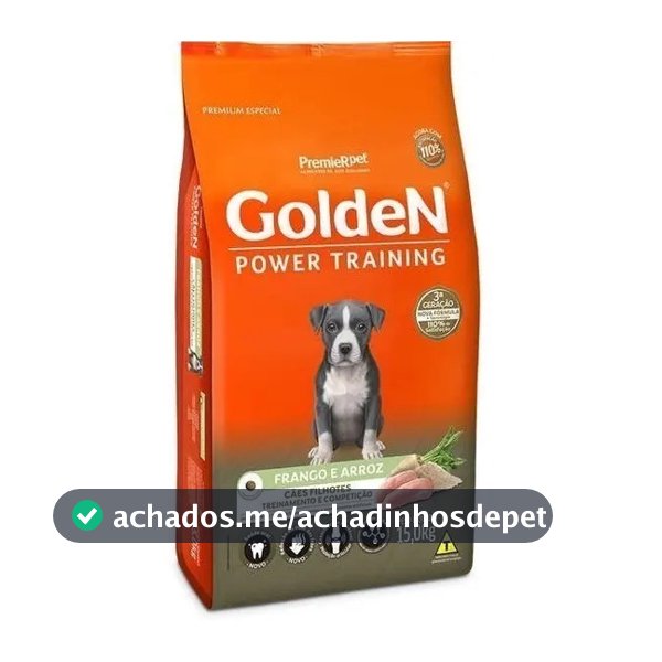 Golden Power Training Cão Filhote 15kg