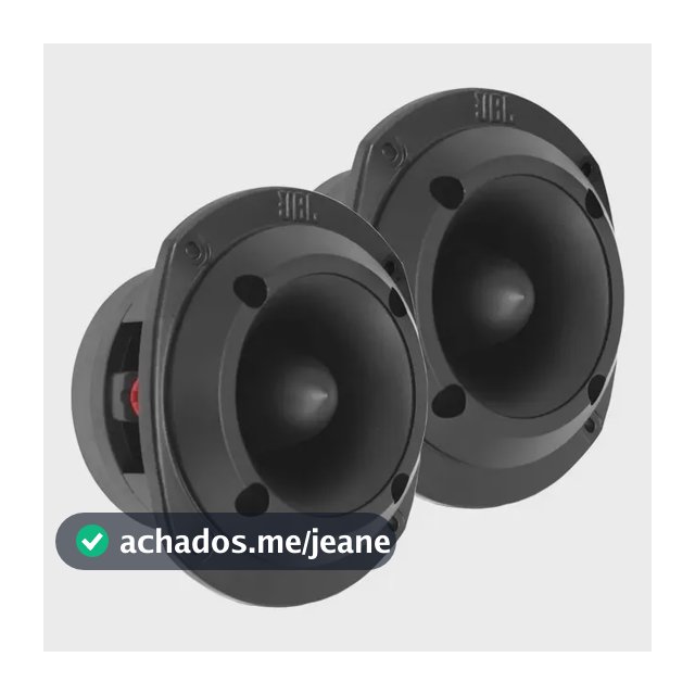 Par 2 Super Tweeter Jbl Selenium St400 Trio Black 150w Rms