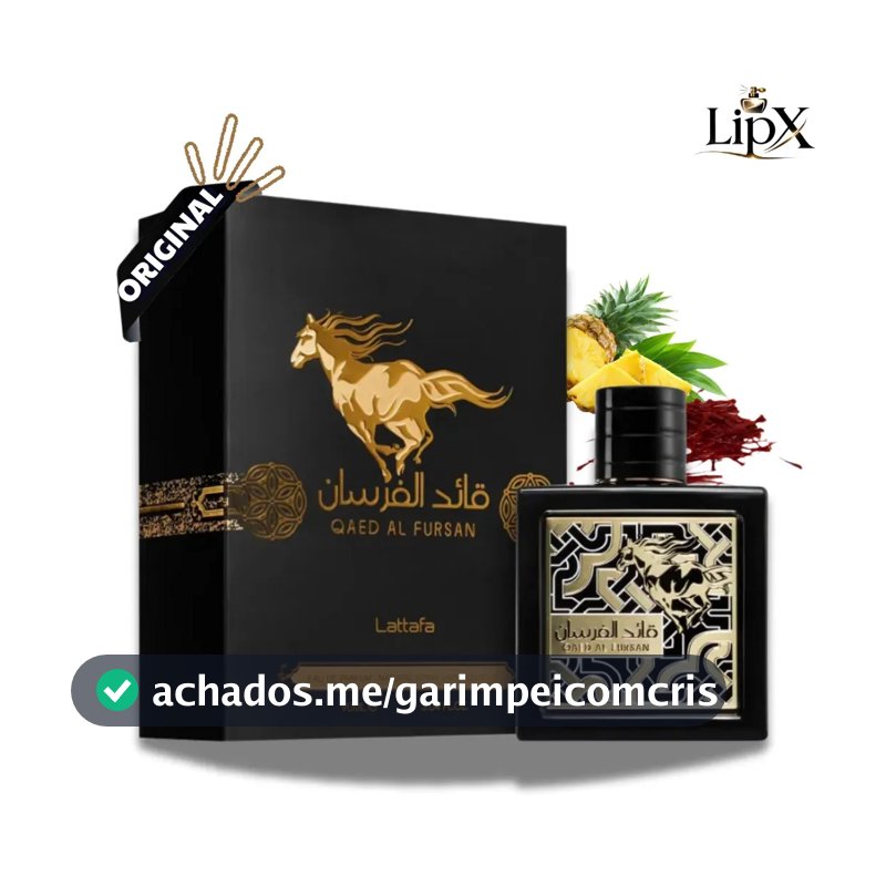 Perfume Árabe Qaed Al Fursan Lattafa Edp 90 Ml