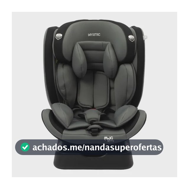 Cadeira Infantil Bebê Conforto 0-36kg Mystic Cinza Maxi Baby
