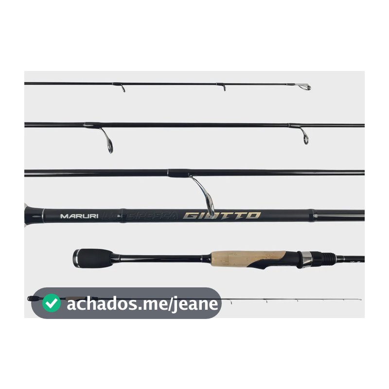 Vara Para Molinete Maruri Giotto (1,91m) 8-17lbs Inteiriça