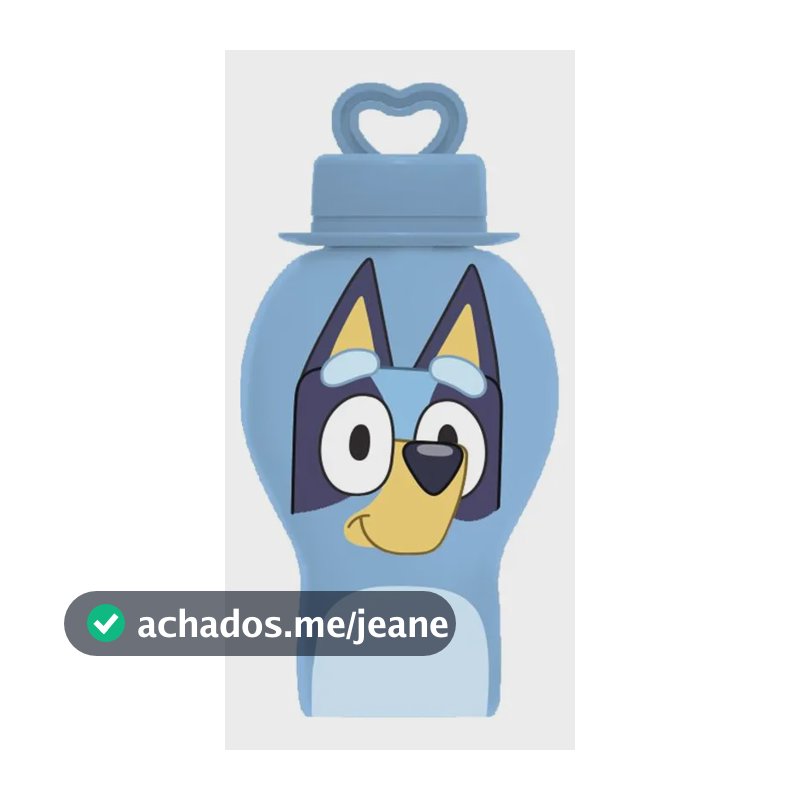 Bolhas De Sabão Antivazamento Bluey Azul