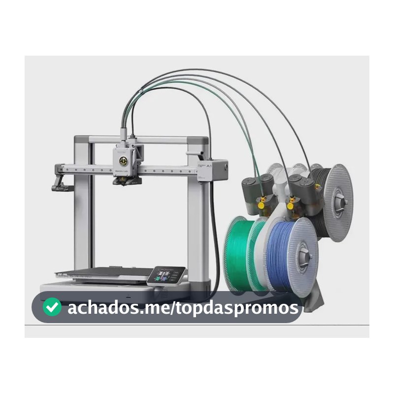 Bambu Lab Impressora 3d A1 Combo Com Ams cor Branco