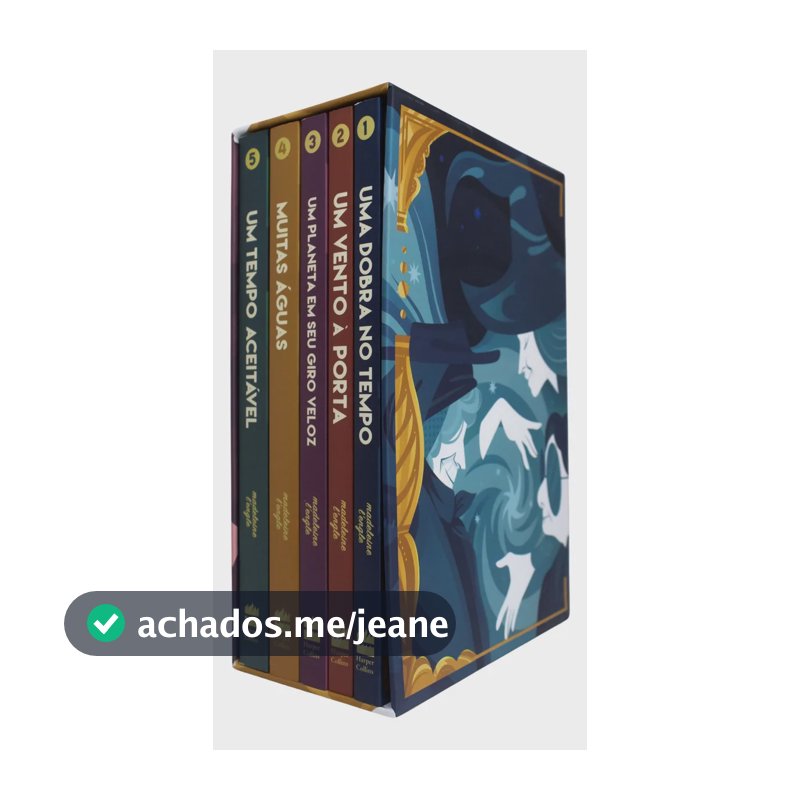 Livro Box Uma Dobra No Tempo A Série Completa Madeleine Lengle Edição 1 Português 2021 Harper Collins