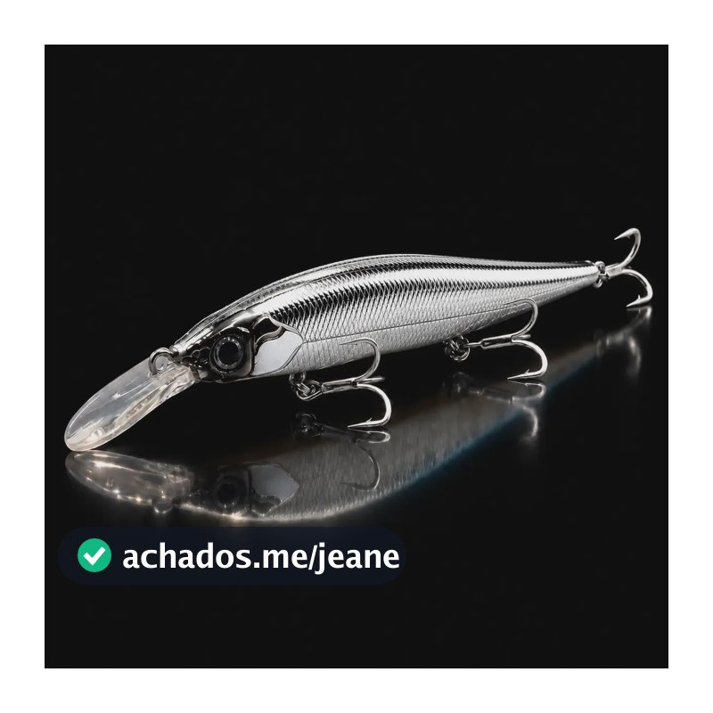 Isca Artificial Yara Máquina +1 98 Jerkbait Tucunaré Robalo 55