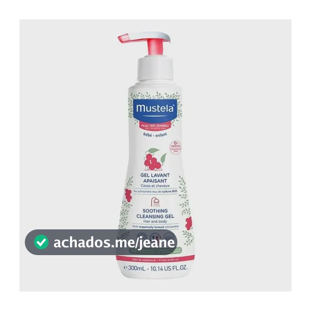 Mustela Gel Lavante Calmante para Pele Muito Sensível 300mL