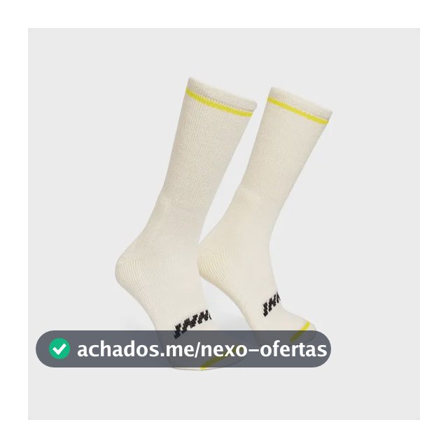 Meia Inni Ultra Cushion Branca Cano Alto 39 Ao 44 Branca 39 Ao 44