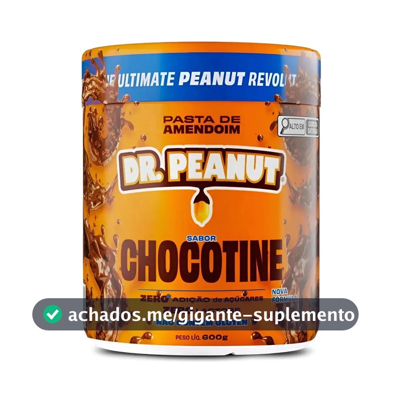Pasta de amendoim Dr. Peanut Gourmet sabor Chocottine x 600g