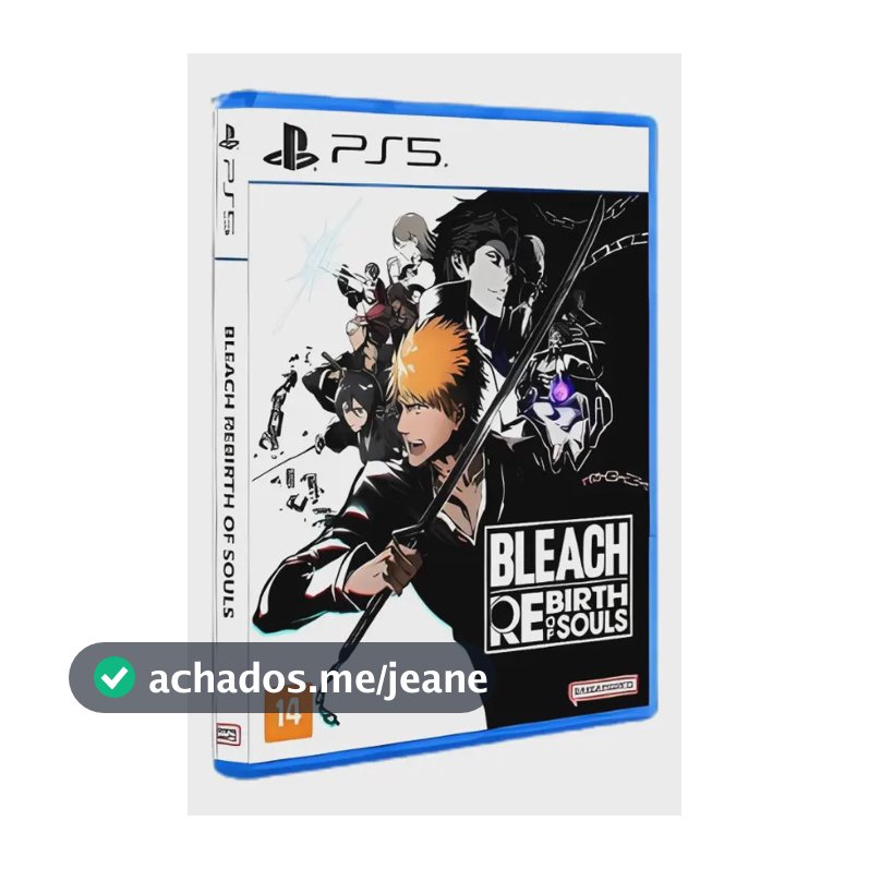 Bleach Rebirth of Souls PS5 Edição Standard Jogo Físico Luta Online/Offline
