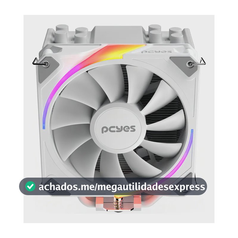 Pcyes Frost Pulse Argb Cooler Para Processador White Ghost