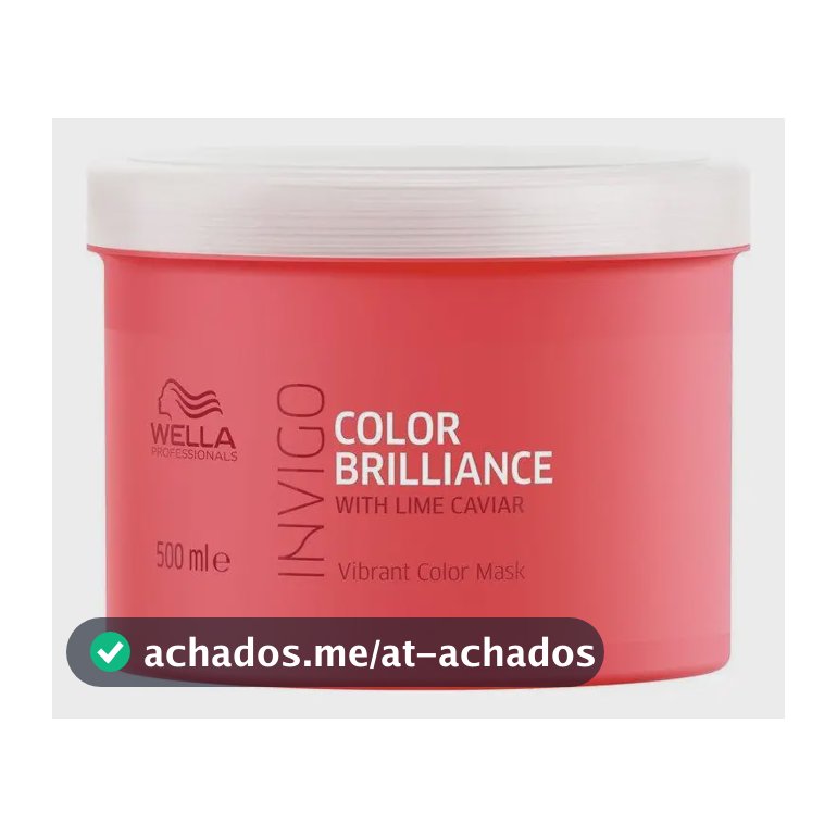Máscara Wella Invigo Color Brilliance 500ml