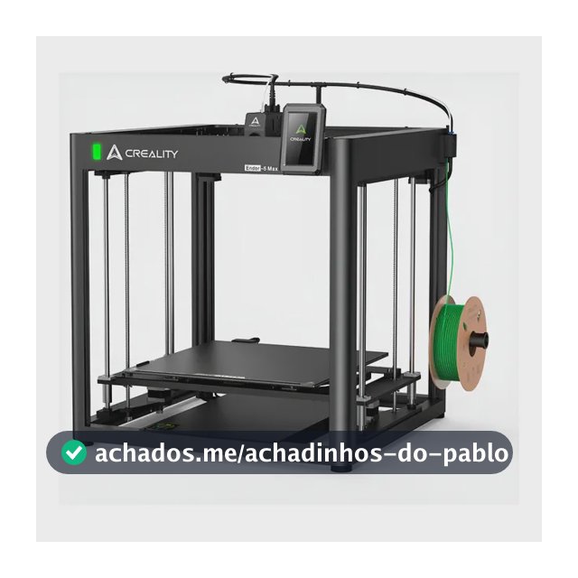Impressora 3d Creality Ender-5 Max Velocidade 700mm/s