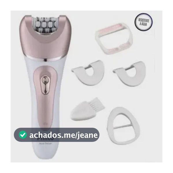Depilador Elétrico Feminino Philco 5em1 Recarregável Cor Rosa Voltagem