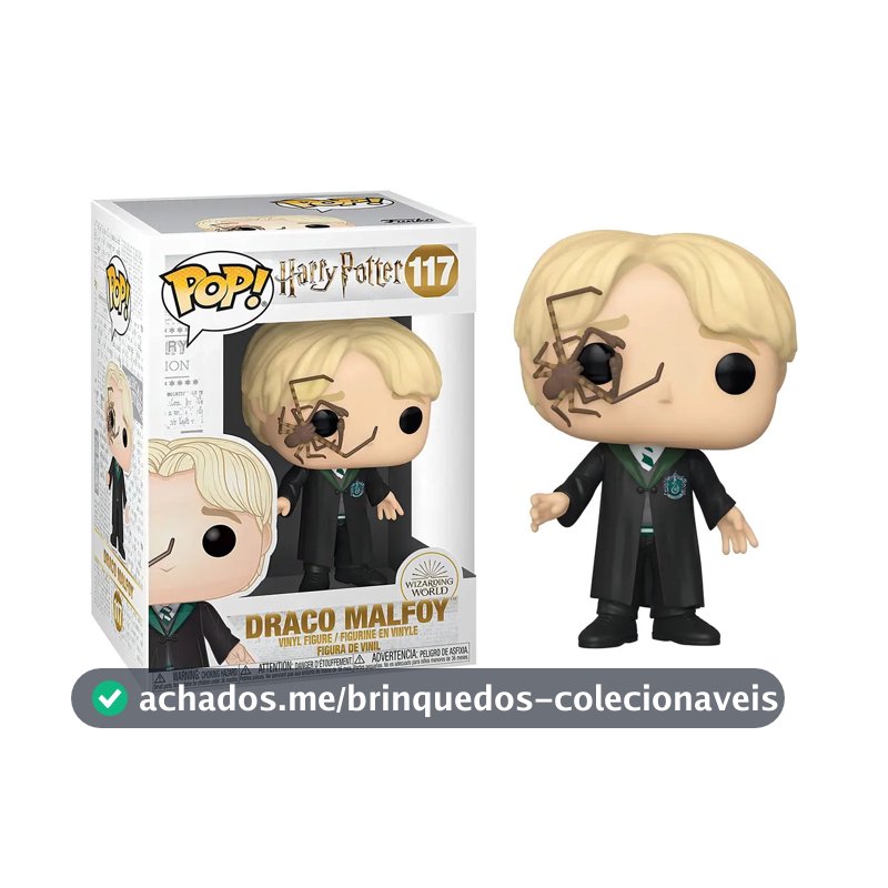 Funko Pop! Harry Potter Draco Malfoy Com Aranha 117