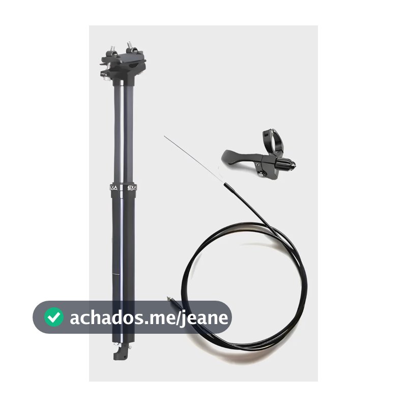 Canote Retrátil Ks Exaform 900i 31.6mm 100mm Mtb Xc Enduro Preto