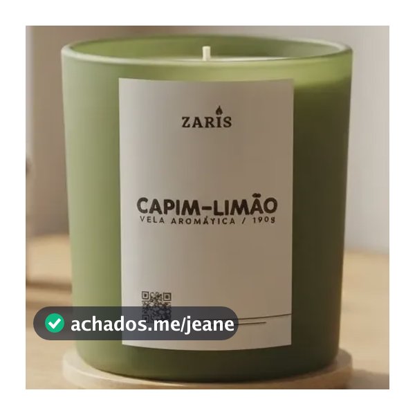 Vela Aromatica Perfumada Decorativa Zaris Copo Colorido 190g