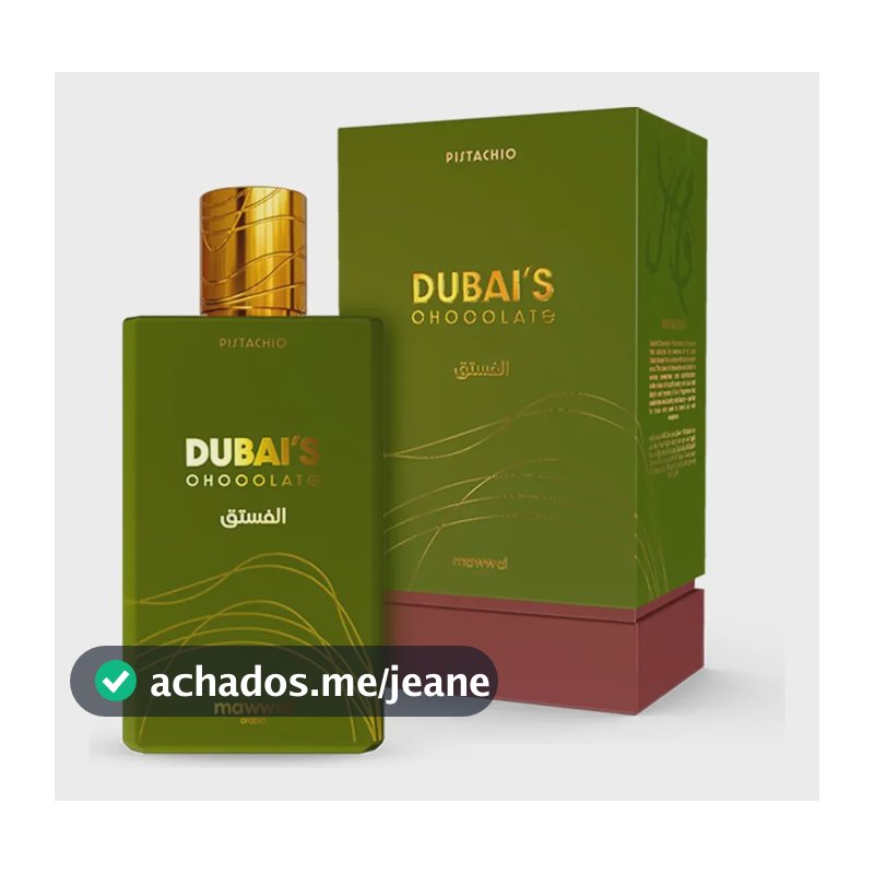 Perfume Mawwal Dubai's Pistachio 100ml Chocolate Pistachio