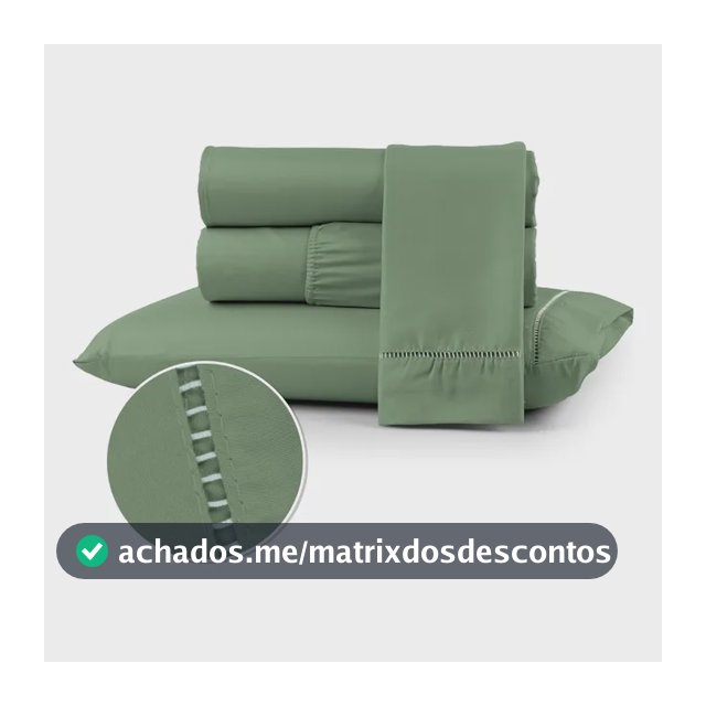 Kit Jogo Lençol Queen 400 Fios 3 Peças Toque Aveludado Macio