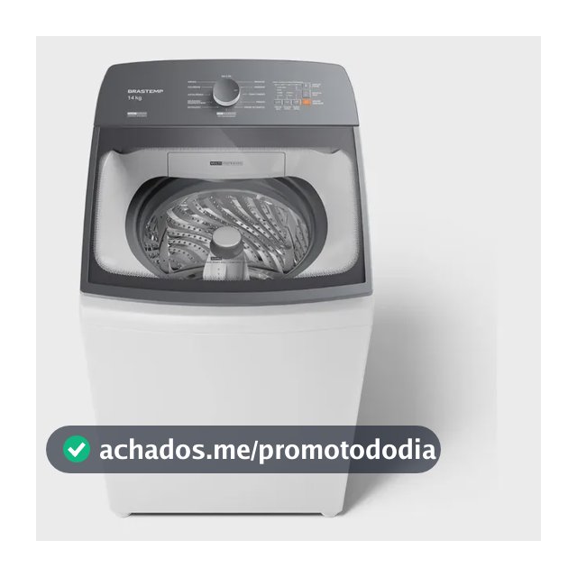 Máquina de Lavar Brastemp 14Kg Branca Smart Sensor- BWJ14AB