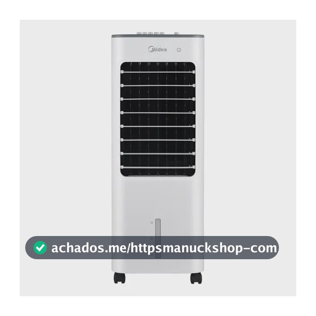 Climatizador De Ar Frio Midea Branco 5l Cor branco e cinza