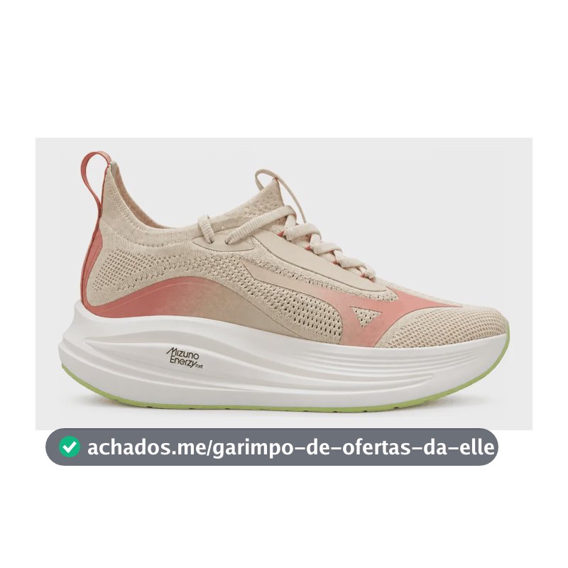 Tênis Mizuno Neo Aura Knit Corrida Original Confortável Algodao/rosa 35,0 Br